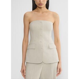 Babaton Inside Tube Top | Oatmeal in 8